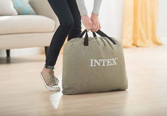 Load image into Gallery viewer, Intex® 46Cm Queen Comfort Plush Airbed With Fiber Technology
