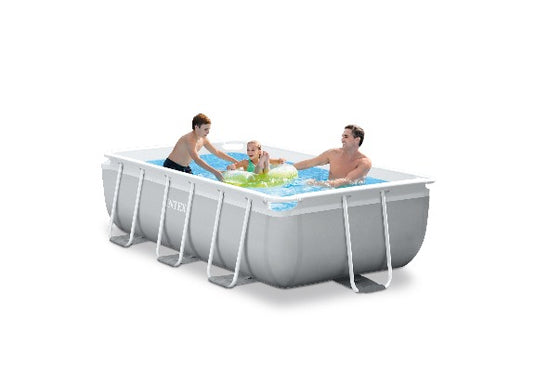 Intex 3mX 1.75m X 0.80m Prism Frame Rectangular Pool Set